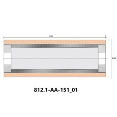 812.1-AA-151 - Web Drive Roll 