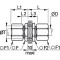 DK-035 - Bulkhead coupling